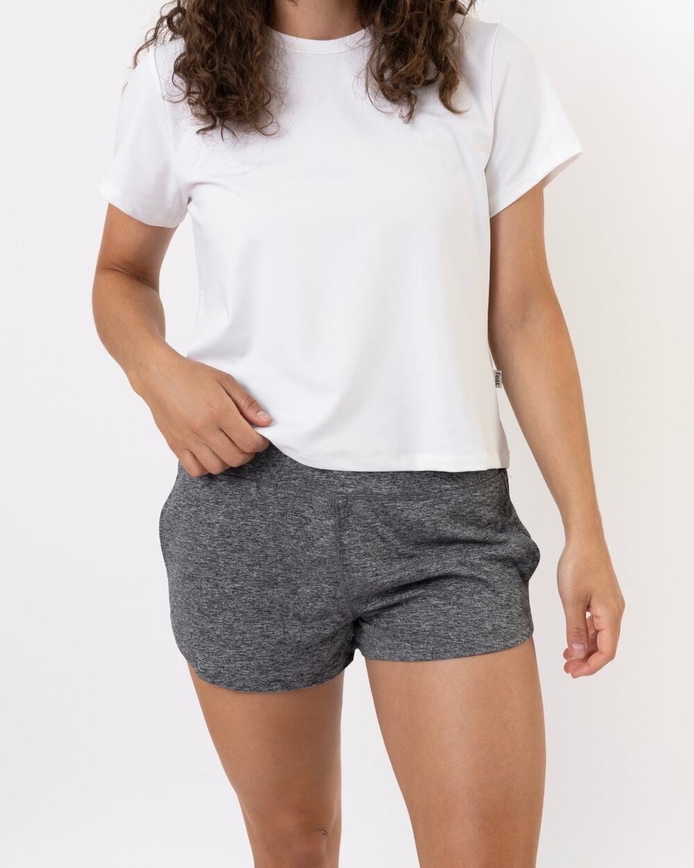 NWT Feat Blanket Blend Roam Standard Heather Gray Shorts L Versatile Minimalist